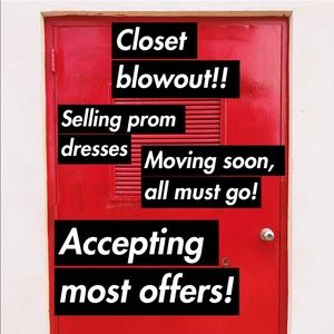 PROM DRESSES MUST GO!!!!